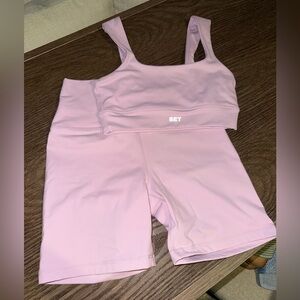 SET Active Light Pink Luxform Athletic Wear
